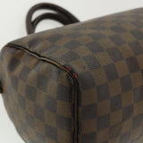 LOUIS VUITTON Damier Ebene Speedy 25 Hand Bag N41532 LV Auth 36510