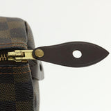 LOUIS VUITTON Damier Ebene Speedy 25 Hand Bag N41532 LV Auth 36510