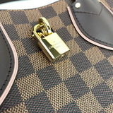 LOUIS VUITTON Normandy Bag Ebene w/Pink