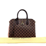 LOUIS VUITTON Normandy Bag Ebene w/Pink