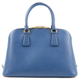 Prada Logo Leather 2Way Bag Shoulder Bag Bluette Blue 1BA837