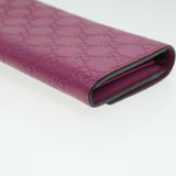 GUCCI ssima Long Wallet Pink 388679  36795