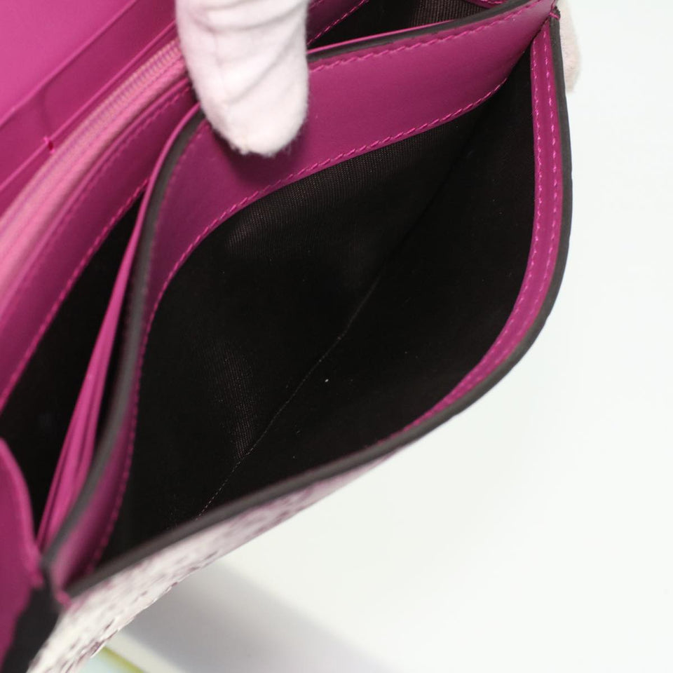 GUCCI ssima Long Wallet Pink 388679  36795