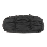 Prada Logo Nylon Leather 2Way Bag Hand Bag Black NERO BN1407