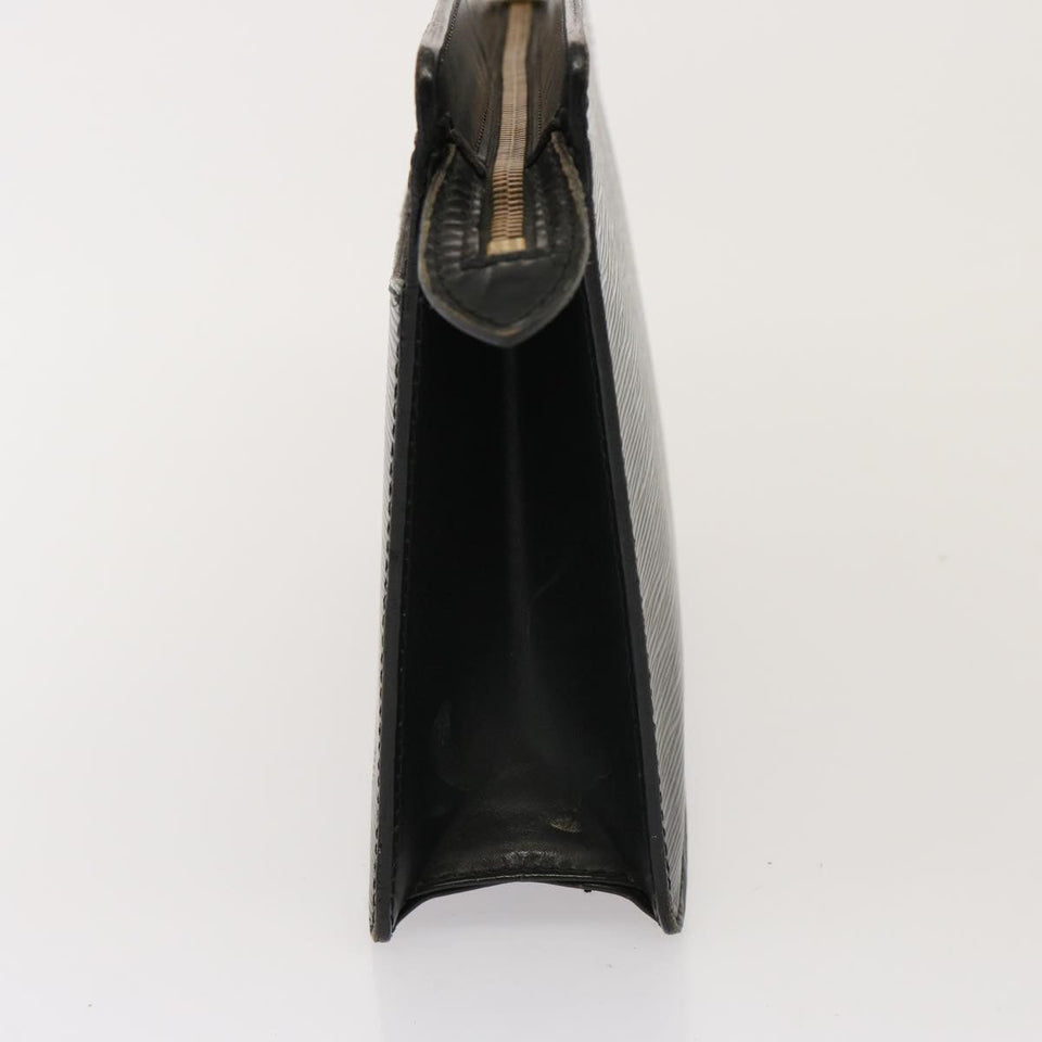 Louis Vuitton Epi Pochette Homme Clutch Bag Black Noir
