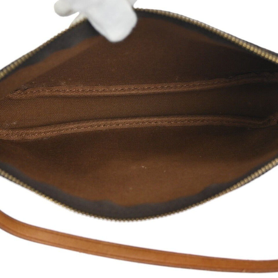 Louis Vuitton Pochette Accessoires  Canvas Clutch Bag