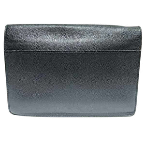 Louis Vuitton Selenga  Leather Clutch Bag