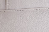 Christian Dior Ivory Saddle Leather Cross-Body Handbag