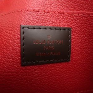 Louis Vuitton Damier Pochette Cosmetic Pouch Brown N47516