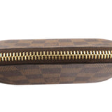 Louis Vuitton Damier Pochette Cosmetic Pouch Brown N47516