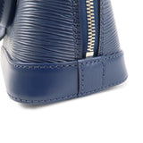 Louis Vuitton Epi Alma BB 2Way Hand Bag Andigo Blue M40855