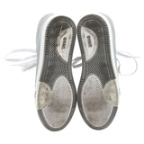 Dior B27 Low Top Sneaker in Grey Calfskin Leather
