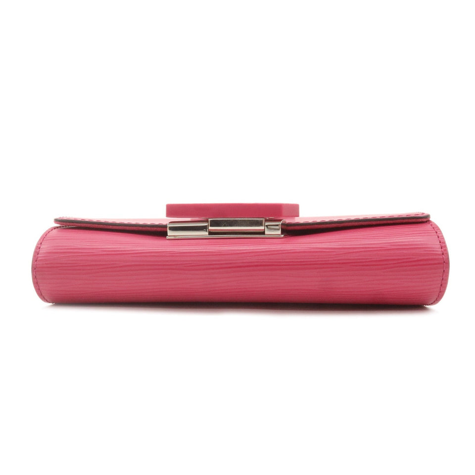 Louis Vuitton Epi Pochette Louise PM 2WAY Bag Pivoine M42082