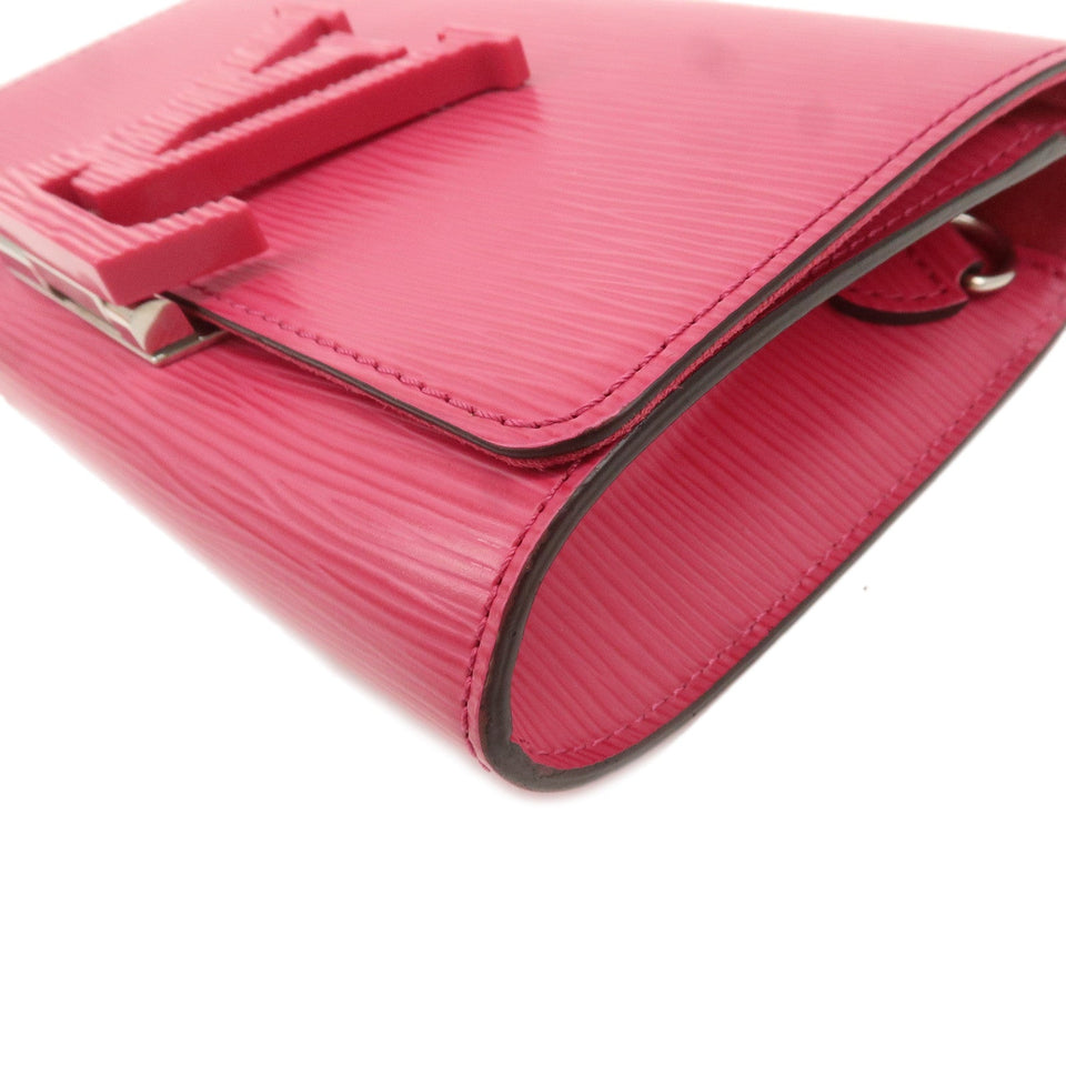 Louis Vuitton Epi Pochette Louise PM 2WAY Bag Pivoine M42082