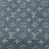 Louis Vuitton Monogram Denim Denim Pants Half Pants Blue RW051B