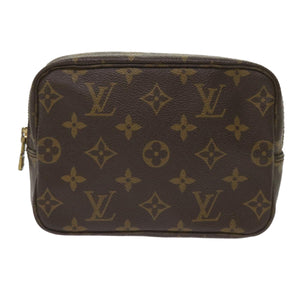 Louis Vuitton Trousse De Toilette 18  Canvas Clutch Bag