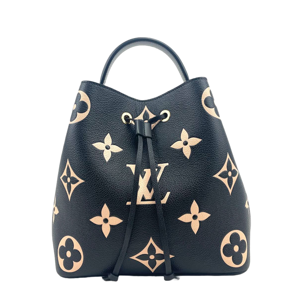 LOUIS VUITTON Bi Color Neo Noe Mono Empreinte