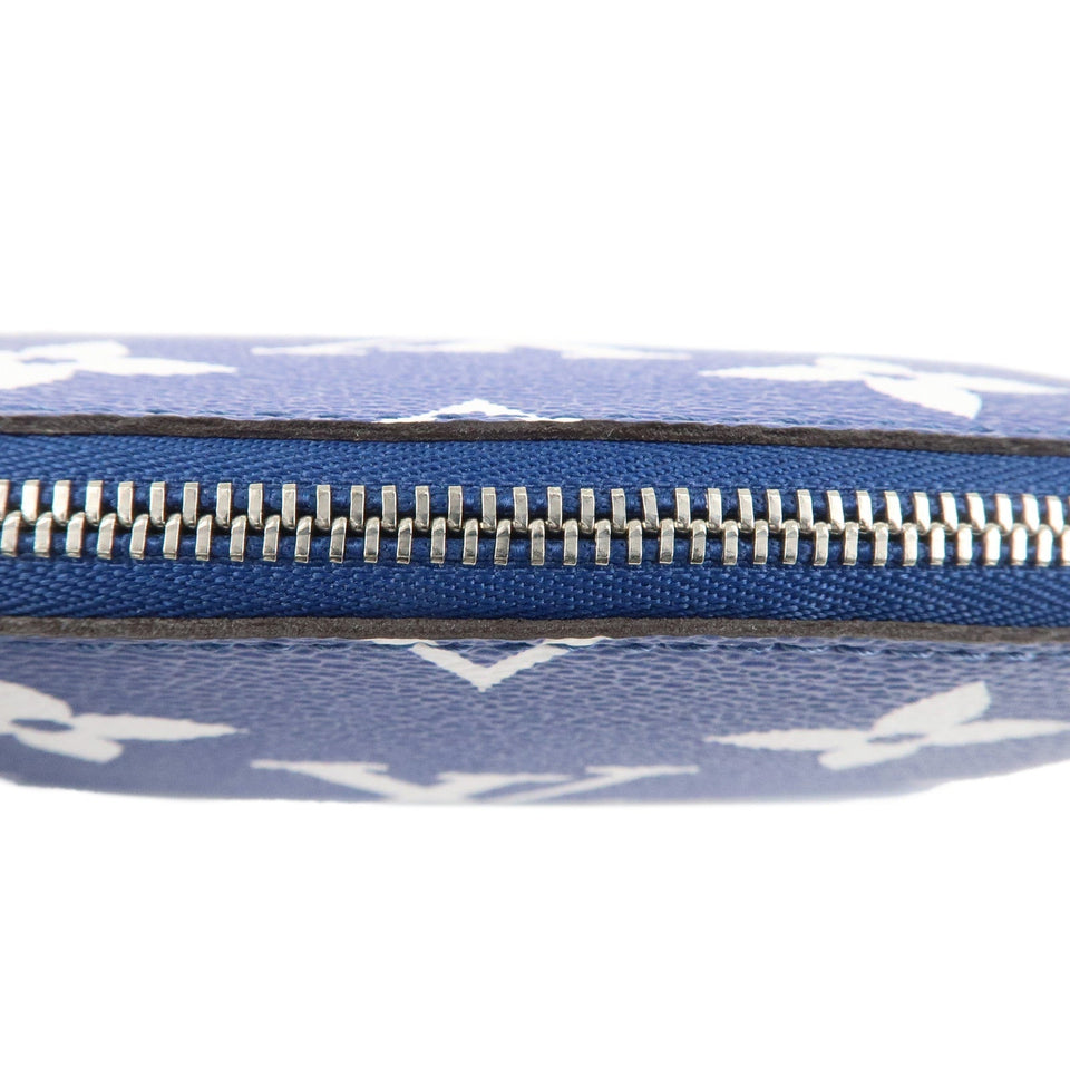 LOUIS VUITTON Escal Monogram Giant Pochette Cosmetic Pouch Blue