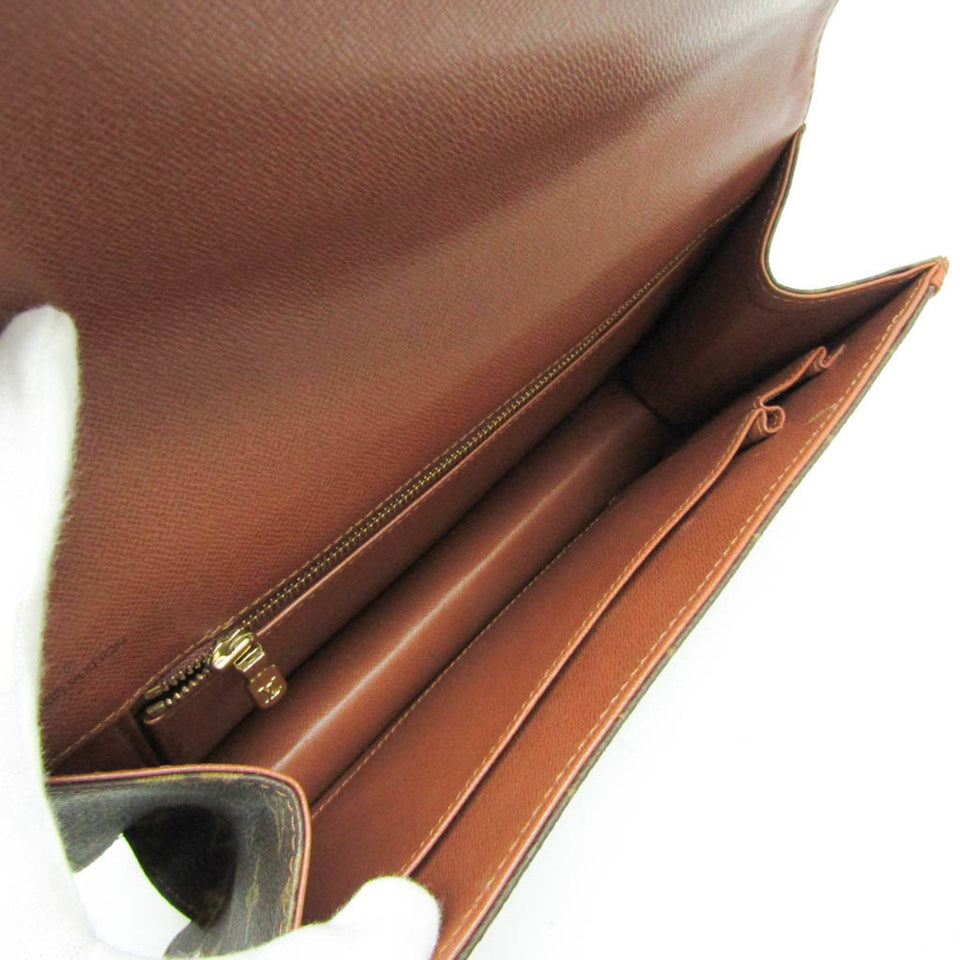 Louis Vuitton Pochette Dame  Canvas Clutch Bag