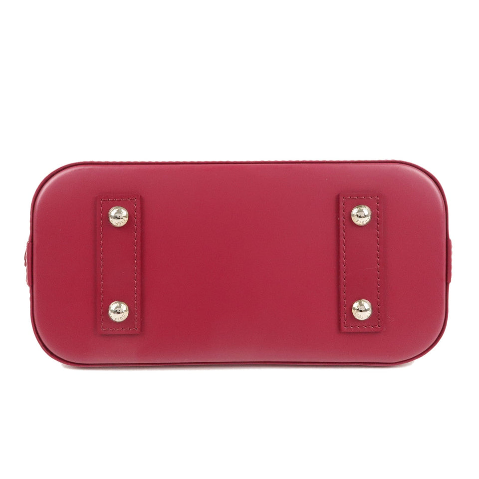 Louis Vuitton Epi Alma BB Hand Bag Shoulder Bag Fuchsia M40851