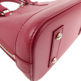 Louis Vuitton Epi Alma BB Hand Bag Shoulder Bag Fuchsia M40851