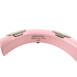 Louis Vuitton Jonc Daily Monogram Bangle M Pink Silver M63113