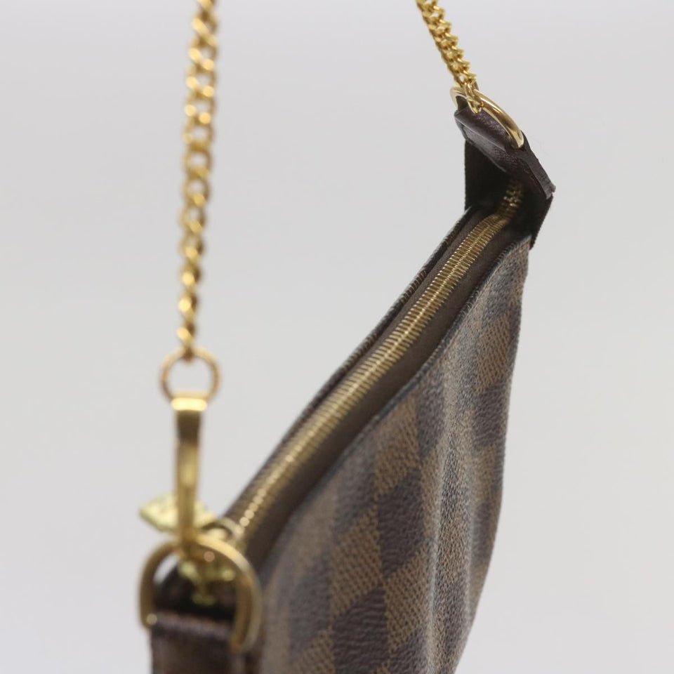 Louis Vuitton Mini Pochette Accessoires  Canvas Clutch Bag