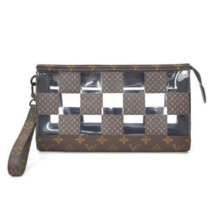 Louis Vuitton Pochette  Canvas Clutch Bag