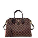 LOUIS VUITTON Normandy Bag Ebene w/Pink