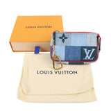 Louis Vuitton Monogram Denim Micro Pochette Accessoire Blue M68760