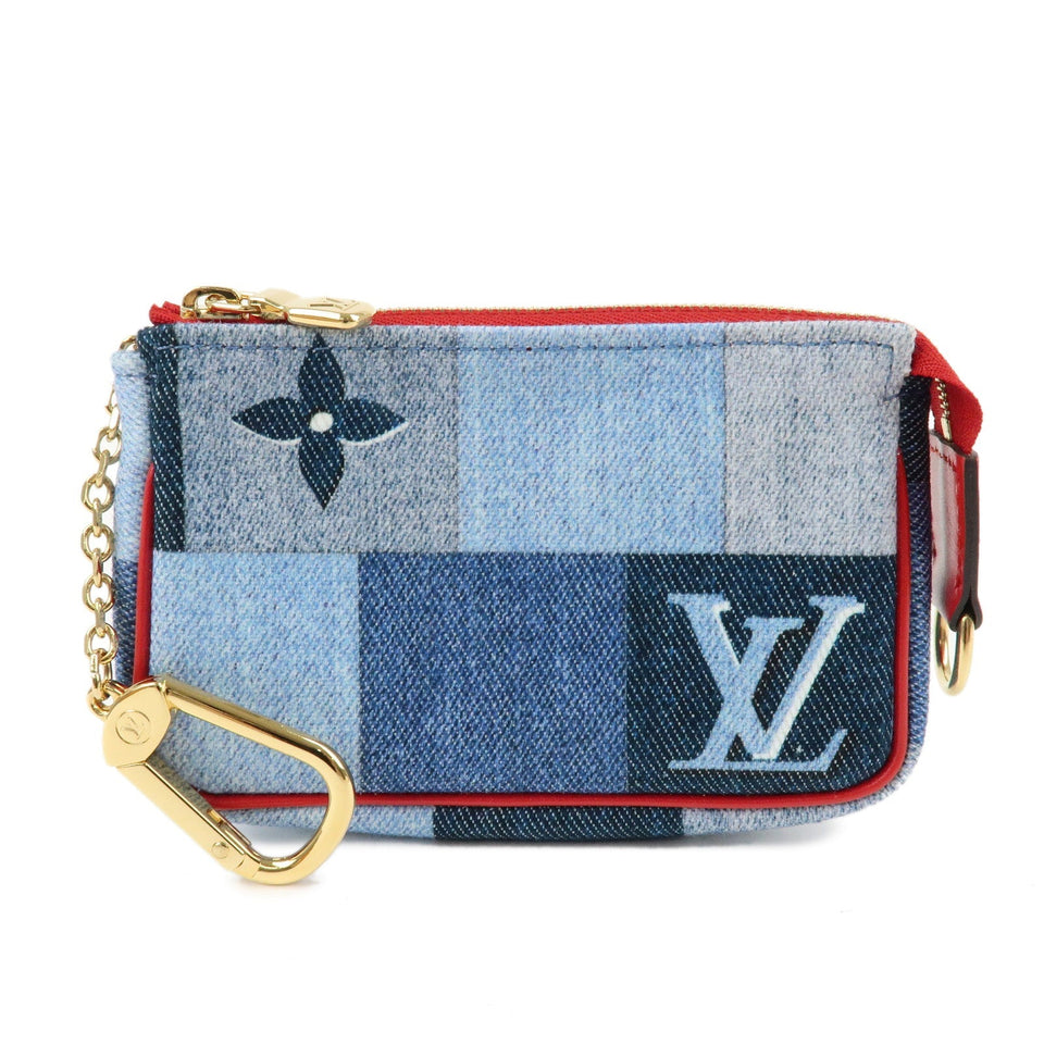 Louis Vuitton Monogram Denim Micro Pochette Accessoire Blue M68760