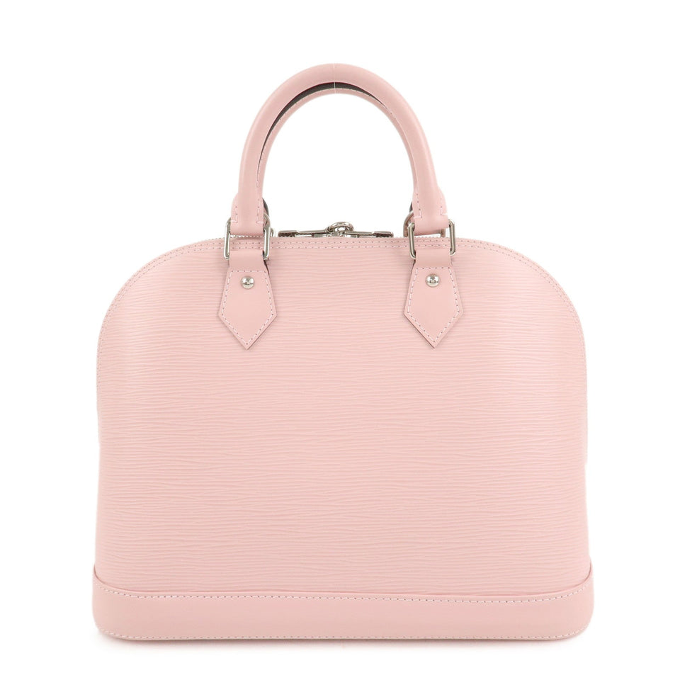 Louis Vuitton Epi Alma PM Hand Bag Rose Ballerine M41323