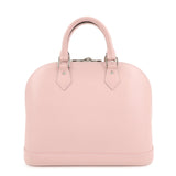 Louis Vuitton Epi Alma PM Hand Bag Rose Ballerine M41323