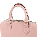 Louis Vuitton Epi Alma PM Hand Bag Rose Ballerine M41323