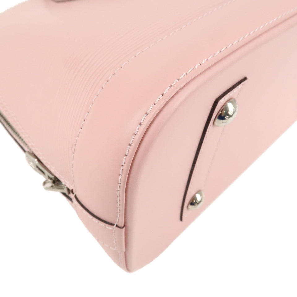 Louis Vuitton Epi Alma PM Hand Bag Rose Ballerine M41323