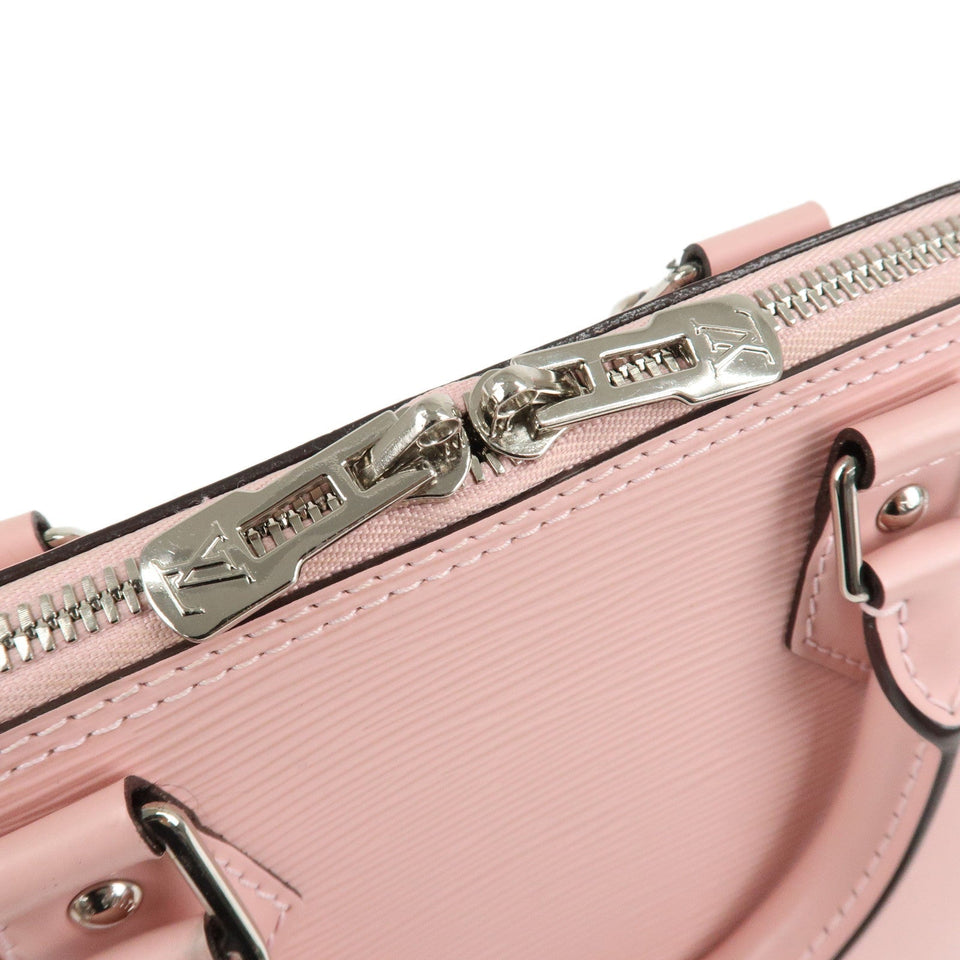 Louis Vuitton Epi Alma PM Hand Bag Rose Ballerine M41323