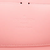 Louis Vuitton Monogram Vernis Jungle Dot Zippy Wallet Pink M41912
