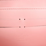 Louis Vuitton Monogram Vernis Jungle Dot Zippy Wallet Pink M41912