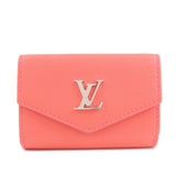 Louis Vuitton Portefeuille Lock Mini Tri-fold Wallet Pink M67858