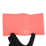 Louis Vuitton Portefeuille Lock Mini Tri-fold Wallet Pink M67858