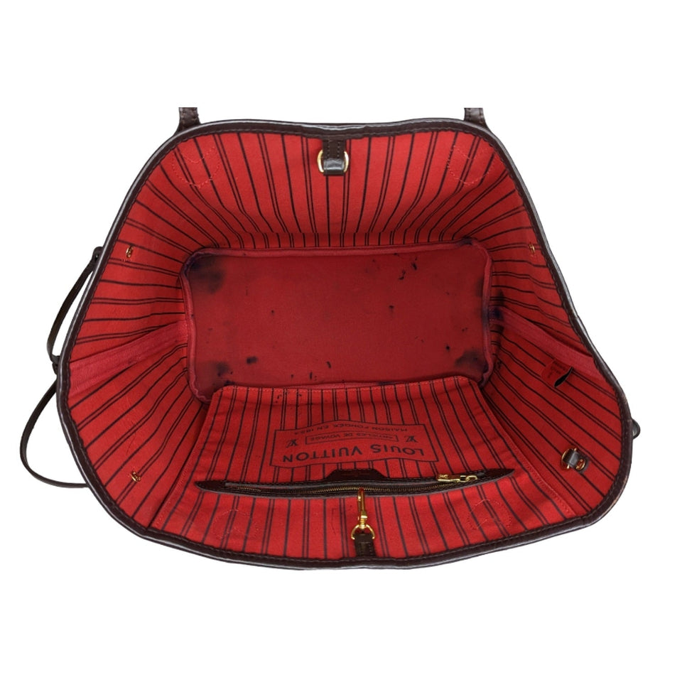 Louis Vuitton 2018 Neverfull Damier Ebene MM Tote