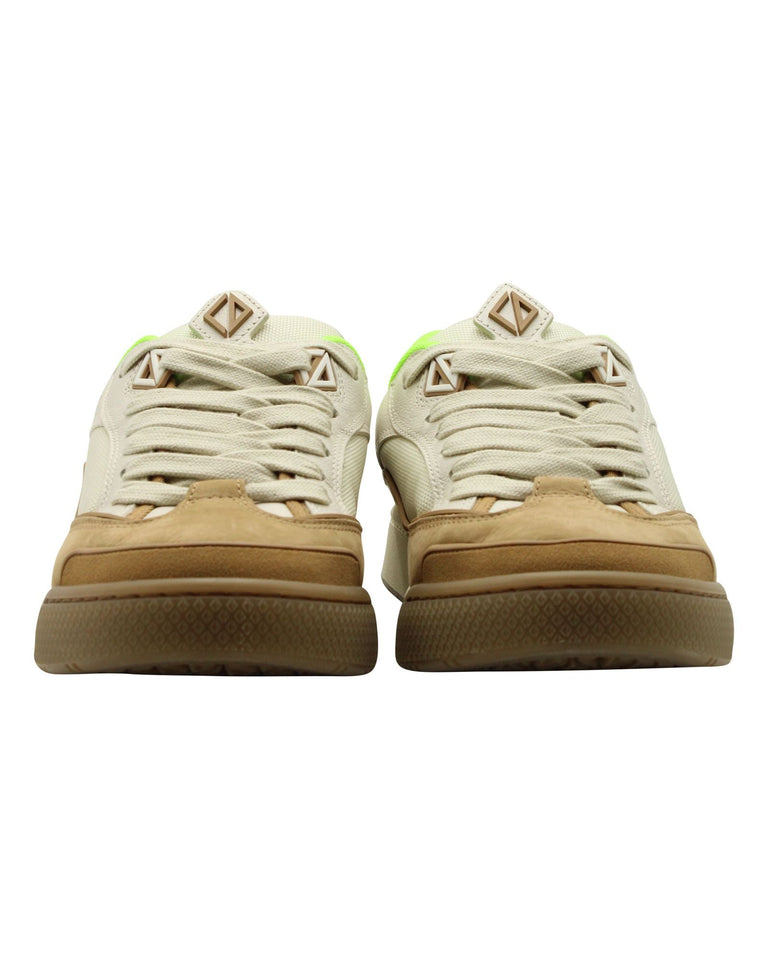 Dior B713 x Travis Scott Cactus Jack Sneakers in 'Coffee' Brown and White Suede
