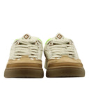 Dior B713 x Travis Scott Cactus Jack Sneakers in 'Coffee' Brown and White Suede