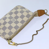Louis Vuitton Pochette Accessoires  Canvas Clutch Bag