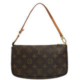 Louis Vuitton Pochette Accessoires  Leather Clutch Bag