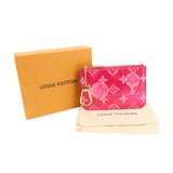 Louis Vuitton Monogram Vernis Pochette Cles Coin Case Flora M90586