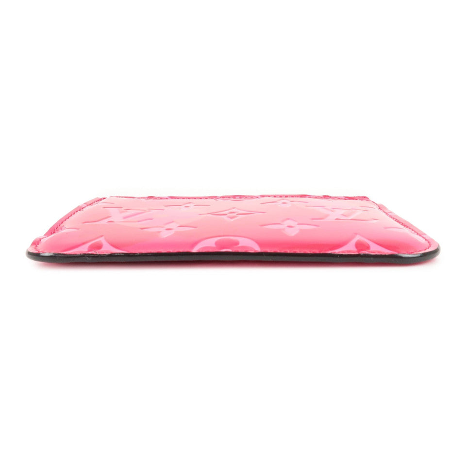 Louis Vuitton Monogram Vernis Pochette Cles Coin Case Flora M90586