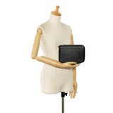 Louis Vuitton Monte Carlo  Leather Clutch Bag