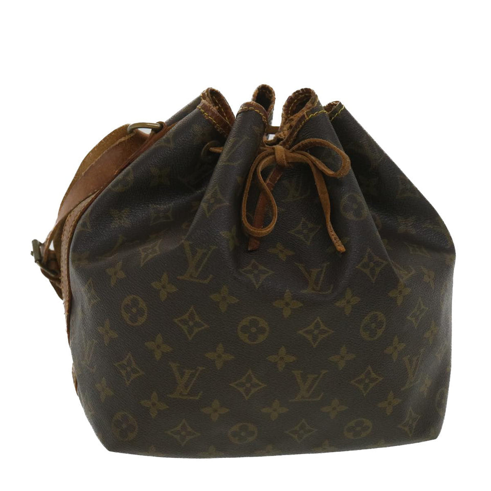 LOUIS VUITTON Monogram Petit Noe Shoulder Bag M42226 LV  38442