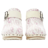 Christian Dior  Trottr Blossom monogram wooden clog